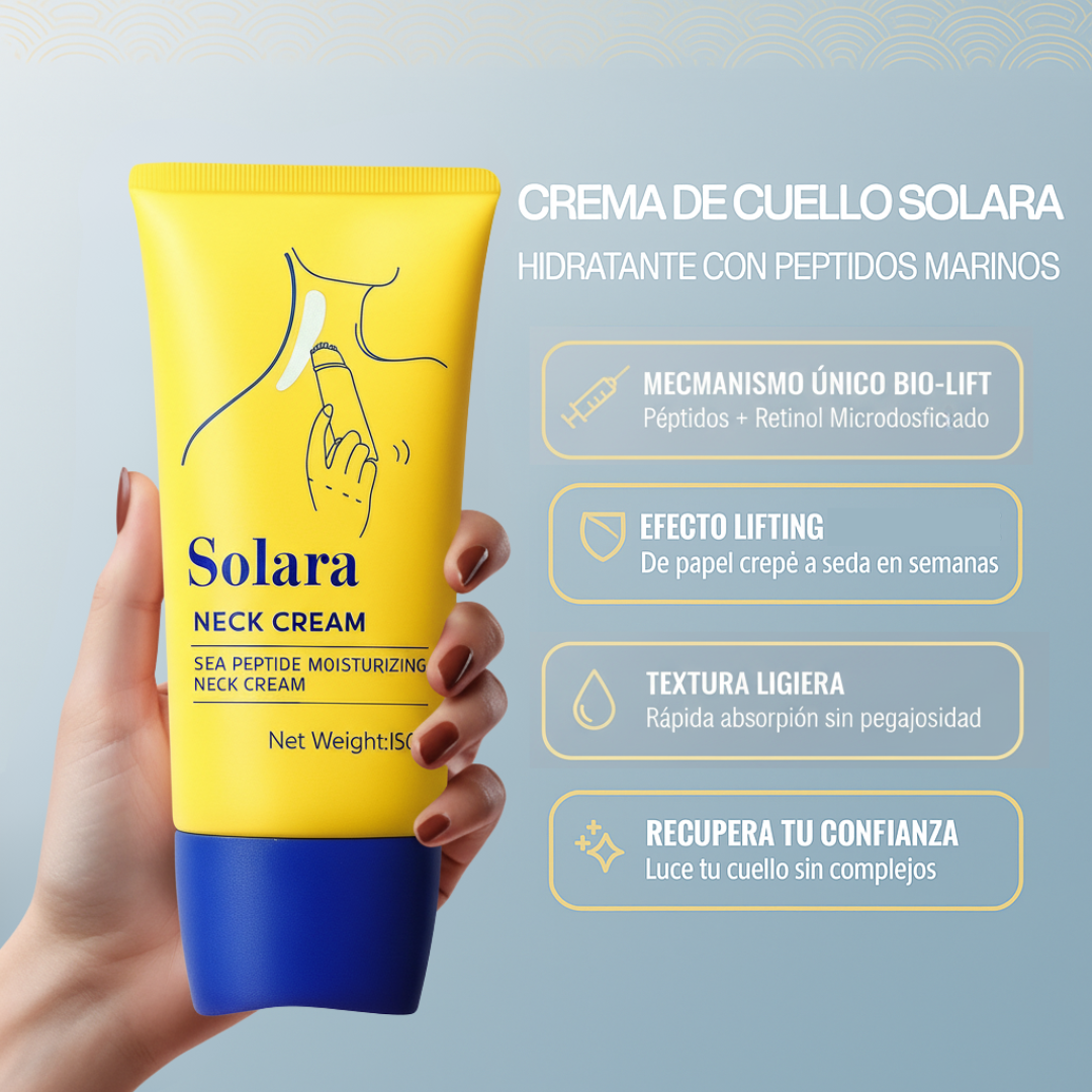 Crema de Cuello Solara™ / Colección Premium